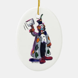 cLoWn Keramisch Ornament