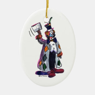 cLoWn Keramisch Ornament