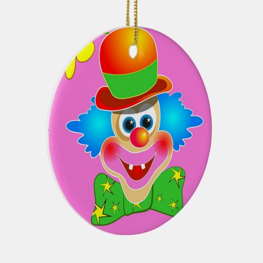 clown keramisch ornament (Rechts)