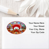 Clown Kilroy Address Label (Insitu)