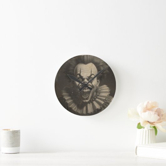 clown klok voor muur (Huis)