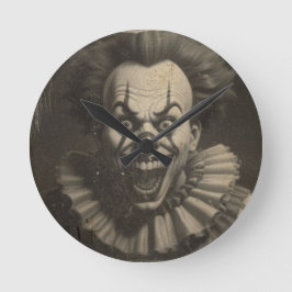  clown klok voor muur