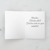 Clown Knock-Knock Joke-Wenskaart Kaart (Binnen)