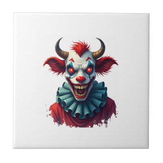 Clown Koe van de Terreur Tegeltje