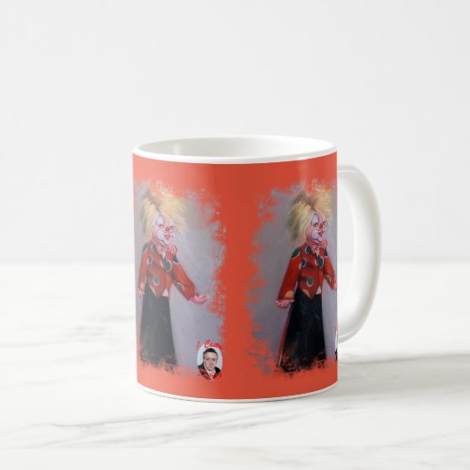 Clown Koffiemok (Voorkant rechts)