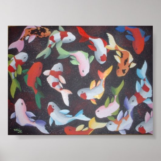 clown koi poster (Voorkant)