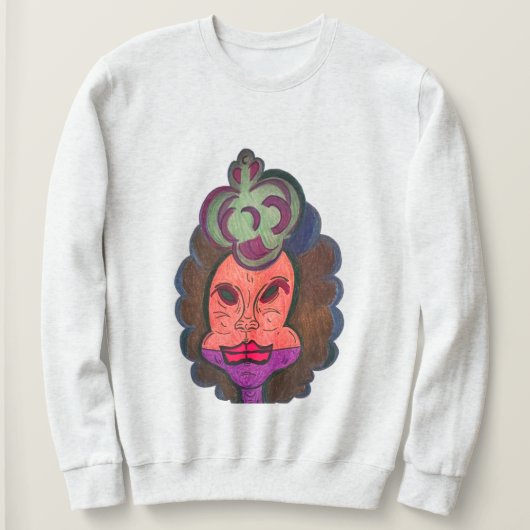 Clown Koningin Trui (Design voorkant)