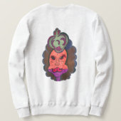 Clown Koningin Trui (Design achterkant)