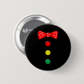 Clown kostuum Halloween Fun Circus Clown Matching Ronde Button 5,7 Cm (Voorkant /achterkant)
