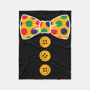 Clown Kostuum Halloween Grappig Circus Clown Cadea Fleece Deken