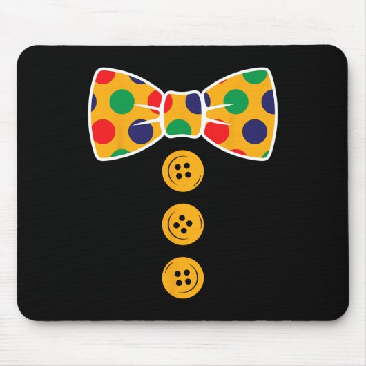 Clown Kostuum Halloween Grappig Circus Clown Cadea Muismat (Voorkant)
