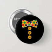 Clown Kostuum Halloween Grappig Circus Clown Cadea Ronde Button 5,7 Cm (Voorkant /achterkant)