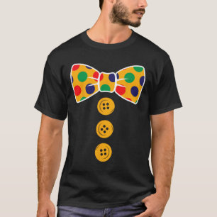 Clown Kostuum Halloween Grappig Circus Clown Cadea T-shirt
