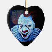 Clown: Kwaad Keramisch Ornament (Rechts)