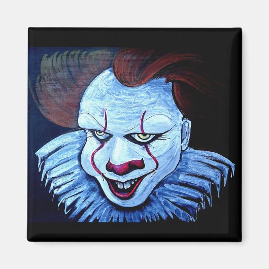 Clown:Kwaadaardig Magneet (Voorkant)