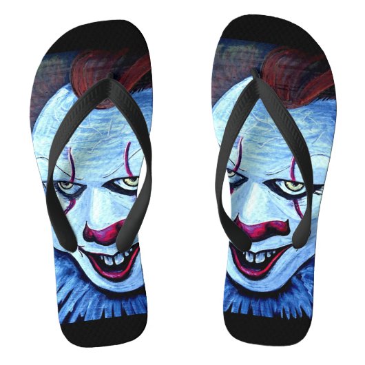 Clown:Kwaadaardige Flip Flops (Voetbed)