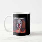 Clown Let's Go Brenda 1 Koffiemok (Links)