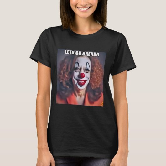 Clown Let's Go Brenda 1 T-shirt (Voorkant)