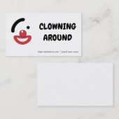 Clown Logos Visitekaartje (Voorkant / Achterkant)