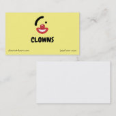 Clown Logos Visitekaartje (Voorkant / Achterkant)