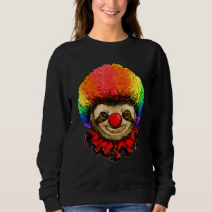 Clown Luiaard Kermis Circus Personeel Lui Dier Slo Trui