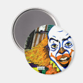 clown maganet magneet (Voorkant / Achterkant)