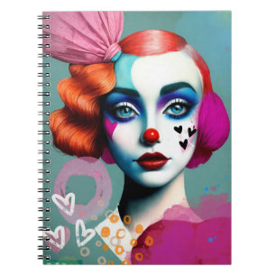 Clown Meisje Notitieboek Journaal