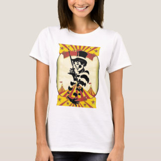 clown met hoge hoed t-shirt