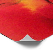 CLOWN MET RODE LINT POSTER (Hoek)