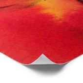 CLOWN MET RODE LINT POSTER (Hoek)