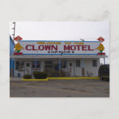 Clown Motel Briefkaart (Voorkant)