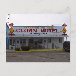 Clown Motel Briefkaart