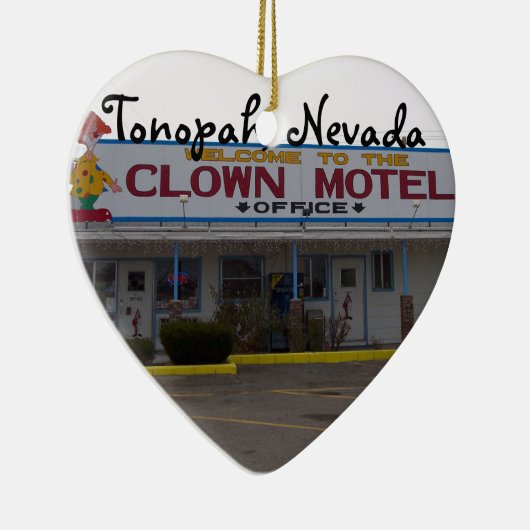 Clown Motel Keramisch Ornament (Rechts)