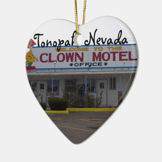 Clown Motel Keramisch Ornament (Links)