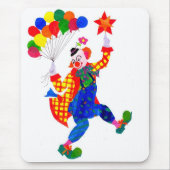 Clown mousepad muismat (Voorkant)
