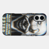 clown mugshot Case-Mate iPhone case (Achterkant (horizontaal))