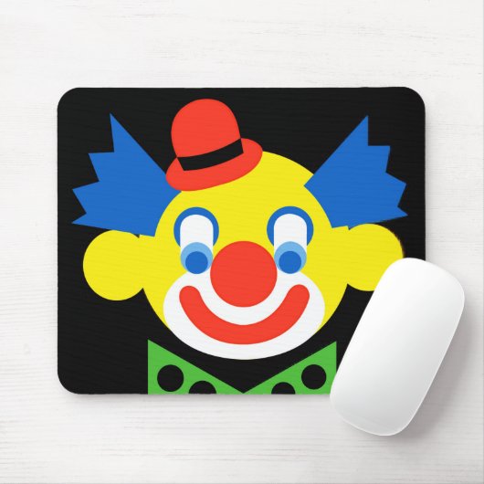 clown muismat (Met muis)