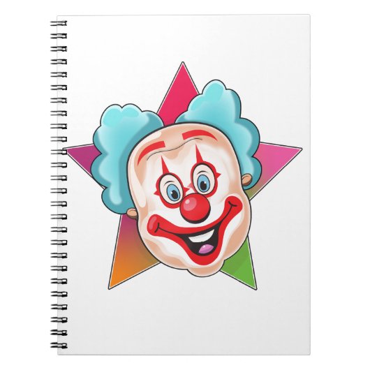 clown notitieboek (Voorkant)