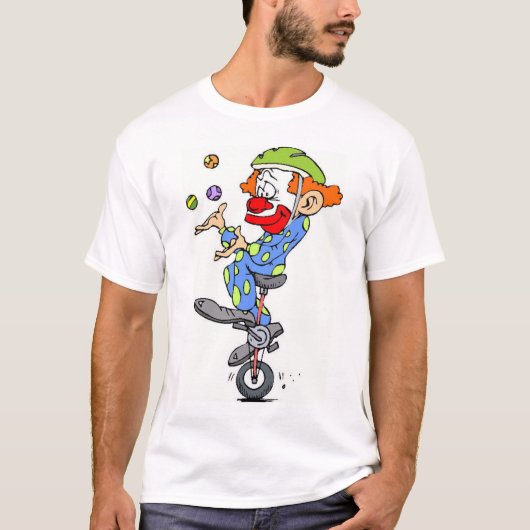 clown_on_unicycle t-shirt (Voorkant)