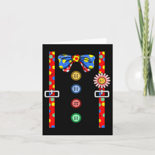 Clown Pak Halloween Antiek  Kaart