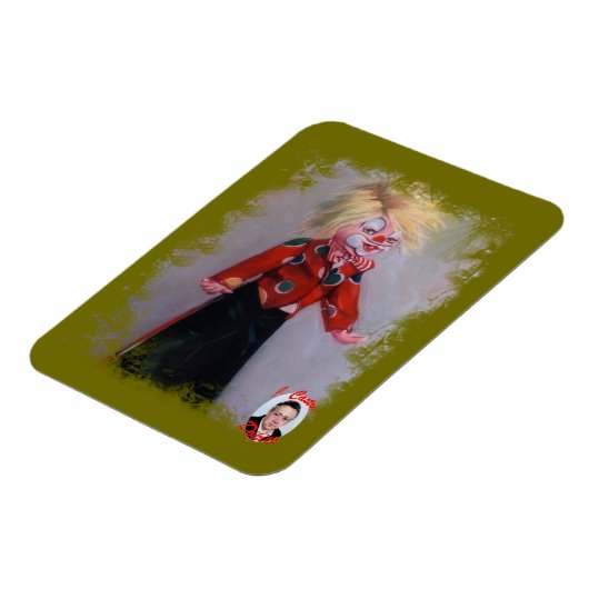 Clown/Pallaso/Payaso Magneet (Linkerzijde)