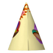 Clown Paper Party Pet Feesthoedjes (Achterkant)