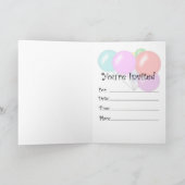 Clown Party Uitnodiging - TBA (Binnen)