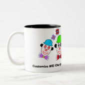 Clown, pas me aan! Kleur Mok wijzigen, Sty... (Links)