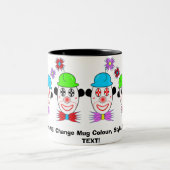 Clown, pas me aan! Kleur Mok wijzigen, Sty... (Center)