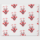 Clown Patroon Cadeaupapier (Vlak)