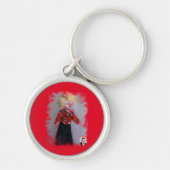 Clown/Payas/Pallaso Sleutelhanger (Voorkant)