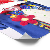 Clown Peekaboo Poster (Hoek)