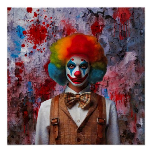 clown perfect poster (Voorkant)