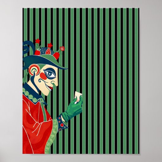 Clown Portrait Poster (Voorkant)